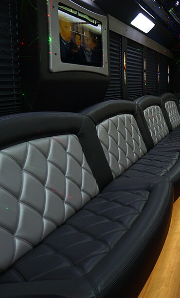 luxury bus seating